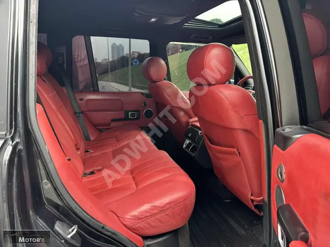 2006 MODEL RANGE ROVER VOGUE 3.0 TD6 İLK ELDEN İÇİ KIRMIZI