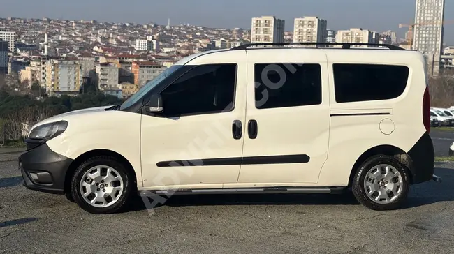 Mini van DOBLO MAXI 1.3 M.JET model 2018 with 155,000 km %1.89 loan & deed & credit card