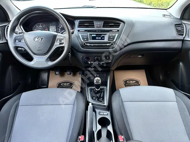 سيارة HYUNDAİ i20 1.4 CRDİ JUMP موديل 2016 - بقوة 90 حصان بمسافة 123,000 كم