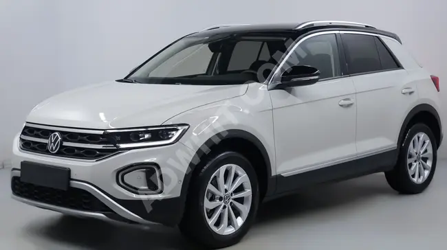سيارة T-ROC 1.5TSİ DSG STYLE موديل 2024 - LANSMAN لون مزدوج - شاشة - بمسافة 7,000 كم!