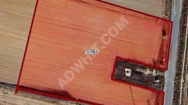 قطعة أرض بمساحة 11.553 متر مربع على الطريق في KIRKLARELİ ASİLBEY
