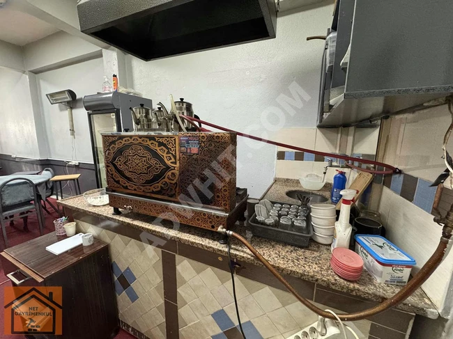 A 30-year-old café for rent by transfer of ownership.