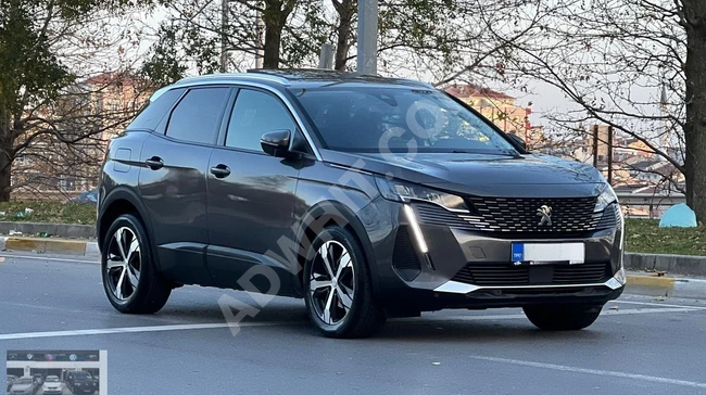 سيارة PEUGEOT/3008 موديل 2021 بمسافة 88,000 كم/ حزمة أمان/ كاميرا خلفية/ LED/ مرايا كهربائية/ رؤية خلفية