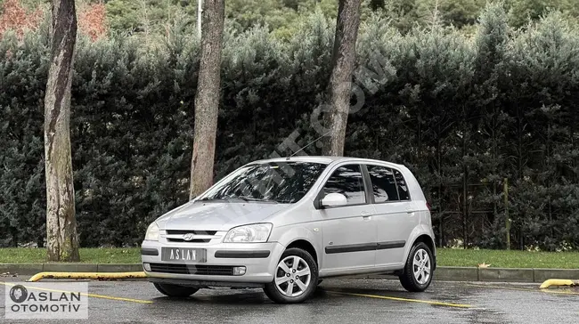 سيارة Getz 1.5CRDI موديل 2005 - إيرباج، ABS، تكييف، 4 نوافذ كهربائية، شاشة أندرويد، بدون تغيرات (على الهيكل).