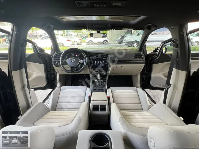 BOYASIZ/2019/VW/GOLF/7.5 KASA/DSG/81.900 KM/C.TVN/SİYAH/İÇİ BEJ/