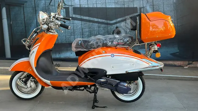 ACAR MOTORS'TAN RMG MOTO GUSTO CLASİCO 125!!ELDEN SENETLE TAKSİT