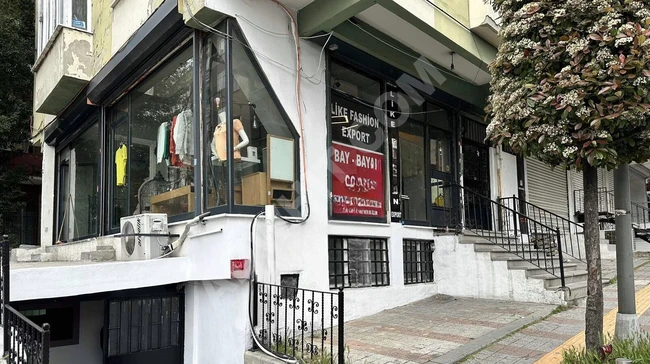 SATILIK. DÜKKAN ÇİFT CEPHELİ KÖŞE CADDE ÜSTÜ MERKEZİ KONUMDA