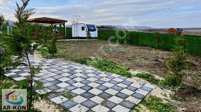 AR-KON DAN 0 PEŞİNAT 12 AYA KADAR TAKSİT İMKANI İLE HOBİ BAHÇESİ