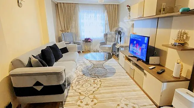 2+1 apartment, middle floor, two minutes away from İKBAL Street.