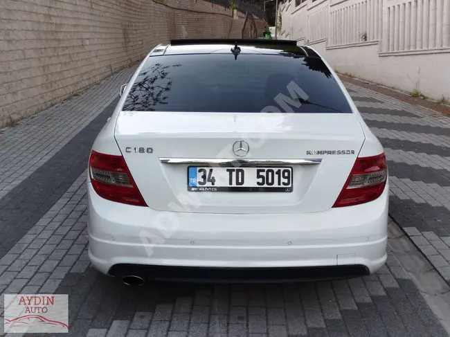 2011 MODEL MERCEDES C180 CAM TAVAN 7G TRONİG VİTES EMSALSİZ