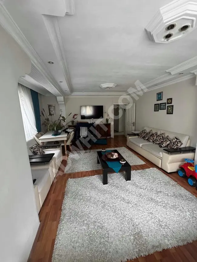 3+1 apartment suitable for large families with double balconies.