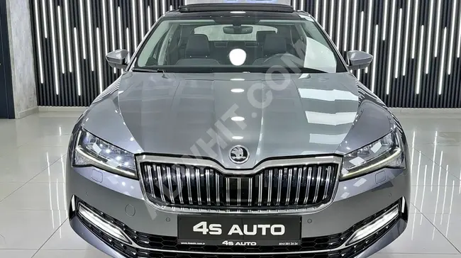4S AUTO'DAN 2022 ŠKODA SUPERB PRESTIGE DSG ACT CAM TAVAN+E.BAGAJ