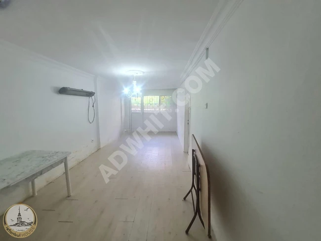 2+1 garden floor apartment near Fatih Mimar Sinan Sports Complex