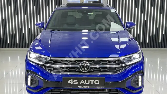 4S AUTO'DAN 2022 VW T-ROC 1.5 TSI R-LİNE 150 CAM TAVAN BOYASIZ+