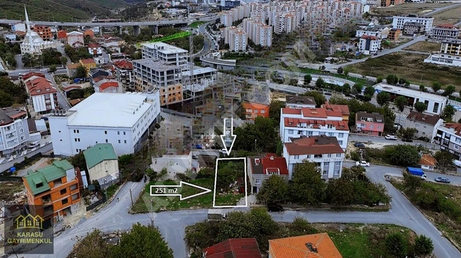 Land divided and licensed for construction in ARNAVUTKÖY KOZLAR