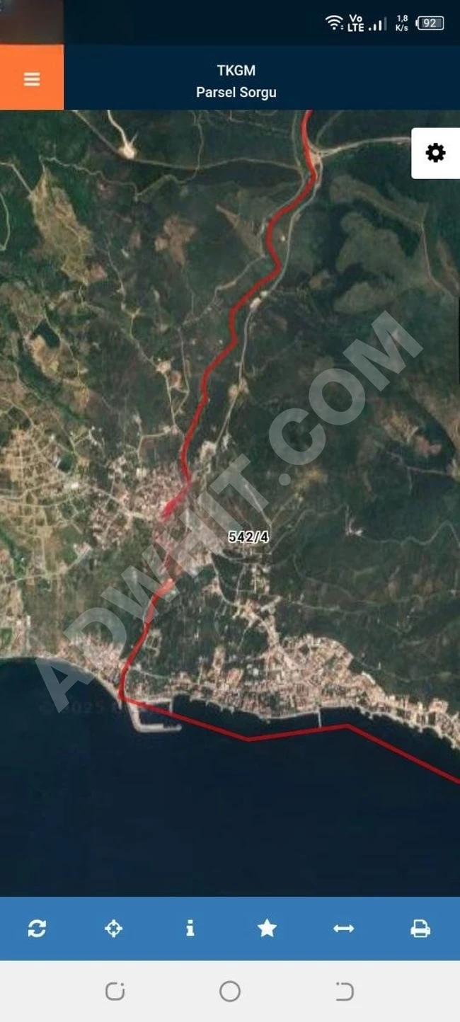 Land for sale in Yalova Armutlu