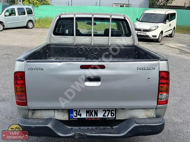2011 TOYOTA HİLUX 4X2 2.5 D 120 HP 408.000 KM SIFIR MUAYENE