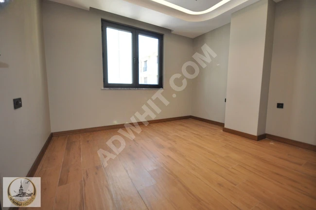 Apartment for sale with a special design in a brand new building with a closed parking space in the center of Bahçelievler.
