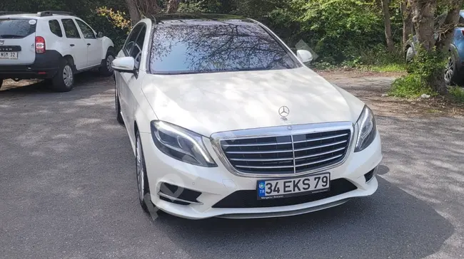 MERCEDES S 350 BLUETEC 4MATIC LONG car, model 2013