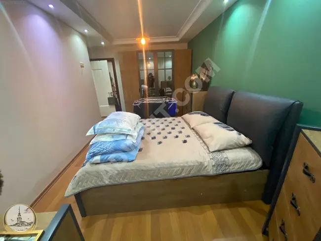 2+1 garden apartment with indoor parking in BEYAZ KONAKLAR
