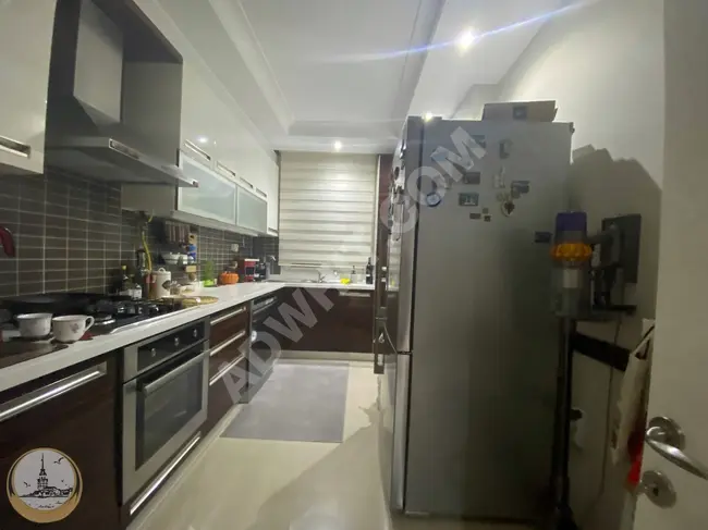 2+1 garden apartment with indoor parking in BEYAZ KONAKLAR