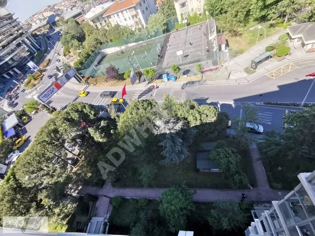 A 3+1 apartment with an area of 135 square meters with a sea view in the LEVAZIM SUBAYLARI complex.