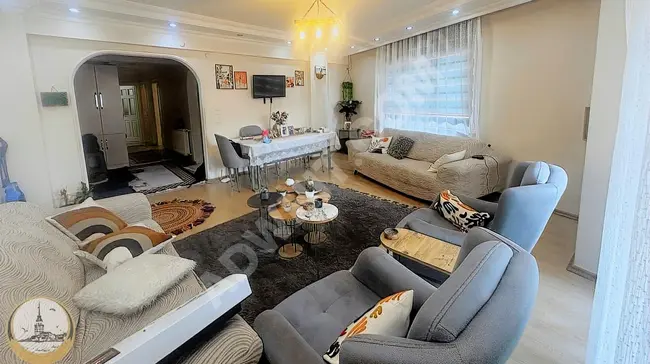 Middle floor apartment with an area of 135 square meters, 3+1, with an elevator, located in BAHÇELİEVLER on ŞEBBOY street.