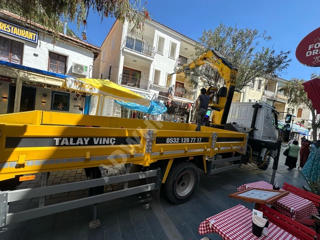 Yapı Market Vinçleri Katlanır Bomlu Vinçler