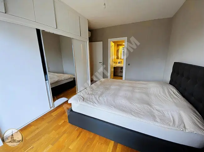 3+1 apartment with terrace and full view of the landscape and forest in B.EVLER GREENIST