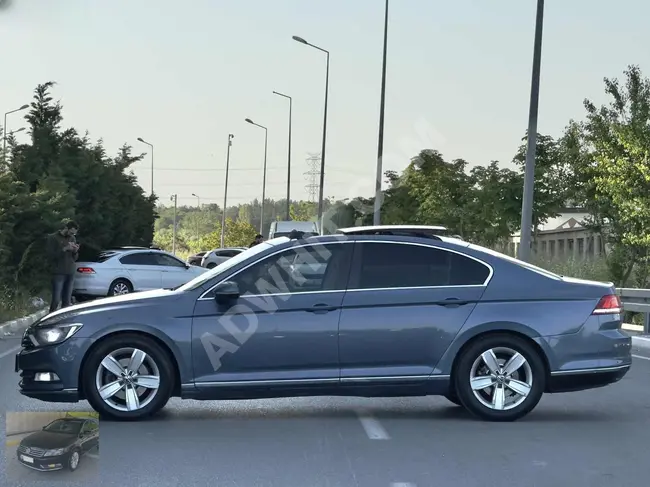 VW PASSAT car, 2015 model, with a panoramic roof
