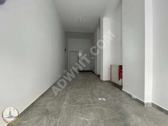 New shop with an area of 25 square meters, ground-level entrance in GÜNGÖREN.