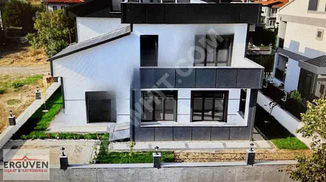 Independent villa 6+2 built in 2024 with occupancy permit from ERGÜVEN İNŞAAT