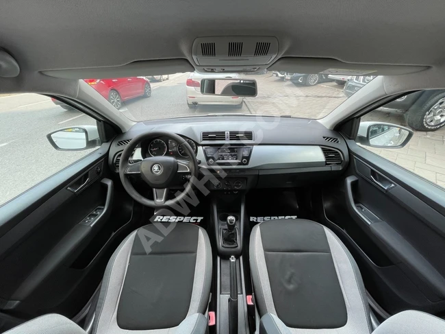 سيارة  SKODA FABIA 1.0 GREENTEC موديل 2015 - مانيوال بمسافة 168 الف كم