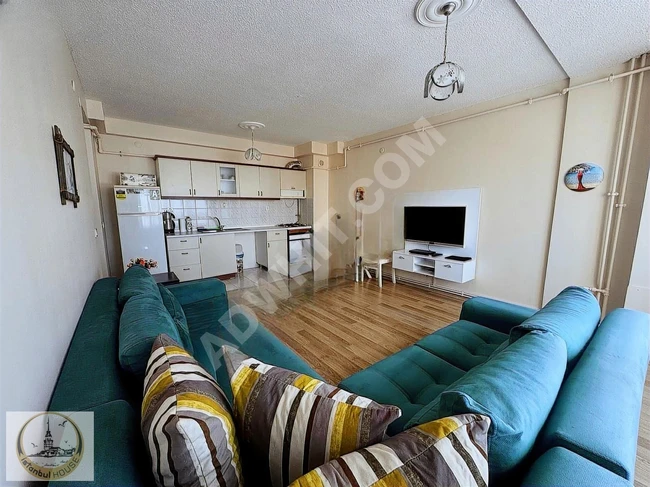 ATAKENT 3. ETAP SİTESİNDE 1+1 EŞYALI 65M2 ARA KAT DAİRE