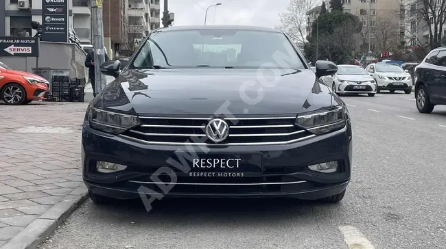سيارة VW PASSAT 1.6 TDI BUSINESS موديل 2019 - بدون طلاء CARPLAY