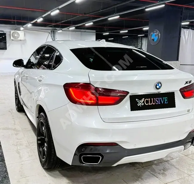 'X-CLUSIVE'2016 BMW X6 40D XDRİVE MSPORT -313 HP-BAYİ
