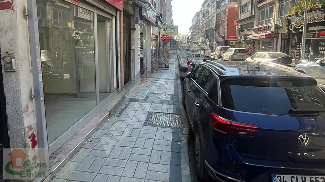 Bakırköy Kartaltepe FİLİZ sk.DEPOLU DÜKKAN35m2Giriş 25m2 alt kat