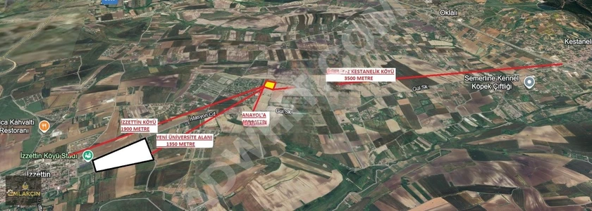 Land for sale in the urban planning area of ÇATALCA KESTANELİK