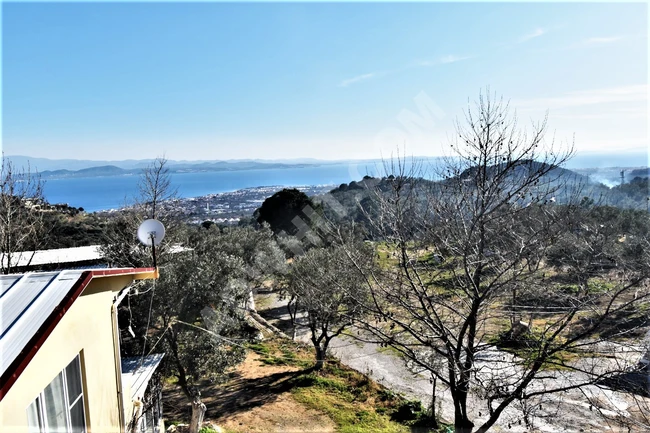 ✅✅ALÇINAR EMLAKTAN DAĞ VE DENİZ MANZARALI 6+1 VİLLA✅✅