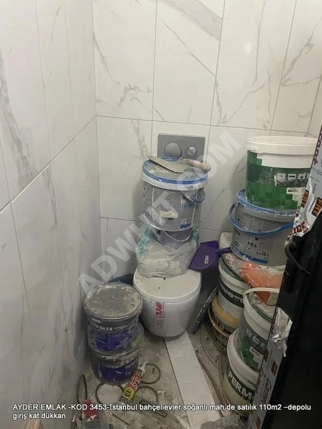 İstanbul Bahçelievler Soğanlı Mah De Satılık 110m2 –depolu Giriş Kat Dükkan