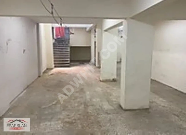 Erarslandan Her İşe Uygun 250m2 Depolu Dükkan Harika Konumda Boş
