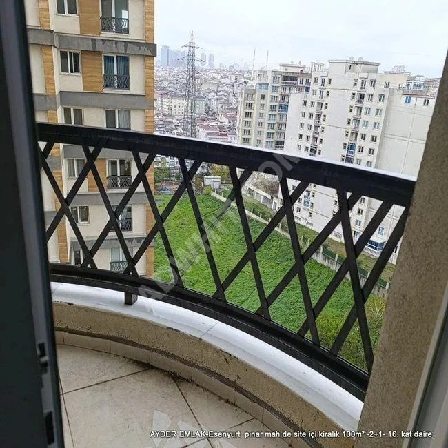 Esenyurt Pınar Mah De Site İçi Kiralık 100m² -2+1- 16. Kat Daire