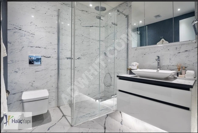 High-floor 2+1 residential apartment for sale in SİNPAŞ QUEEN BOMONTİ