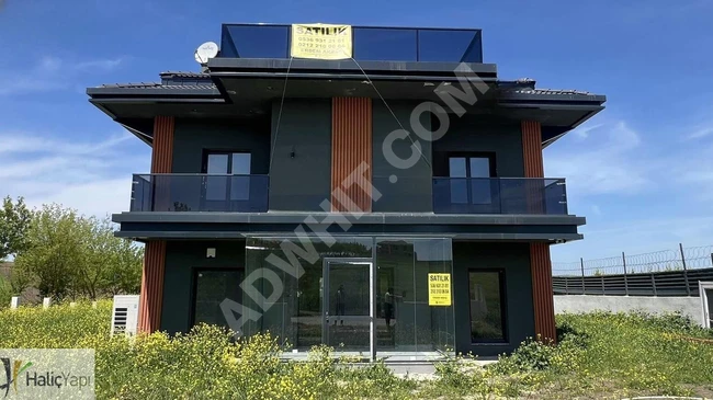 TEPEKENT SİTESİ KÖŞE KONUMLU HAVUZLU SATILIK SIFIR VİLLA