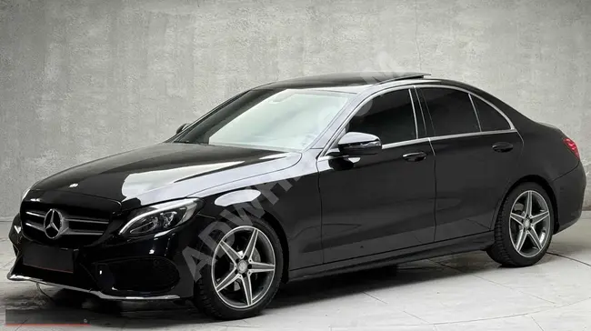 ORJİNAL MERCEDES C180 AMG CAM TAVAN MASRAFSIZ EMSALSİZ 1.79KREDİ
