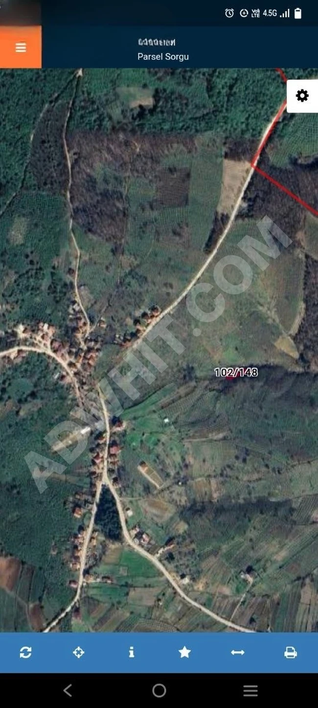 Kandıra Hacımazlı'da 493 M2 2B yeni yetişen fındık bahcesi