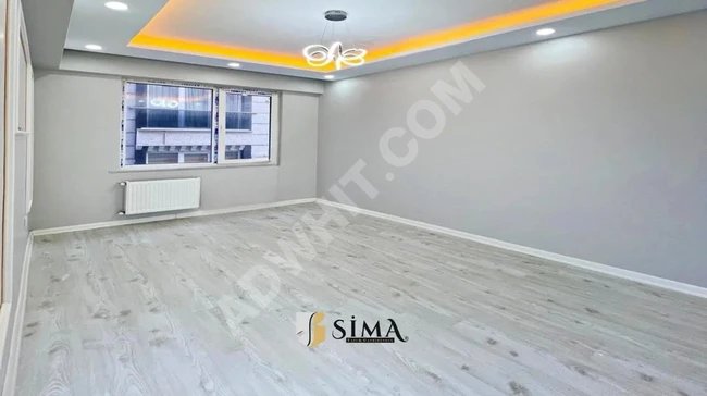 New 2+1 middle apartment for sale in a secure residential complex and close to the Metrobus.