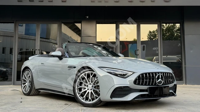 HATASIZ BAYİ 2023 MERCEDES SL 43 AMG+MANUFAKTUR+ARKA AKS+SOĞUTMA
