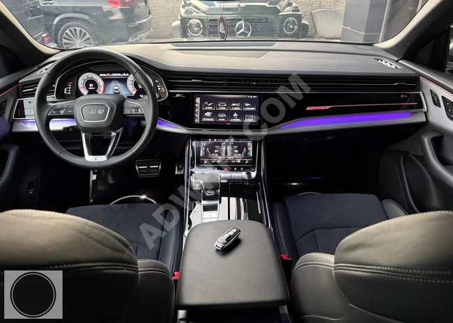 AUDI Q8 45TFSI QUATTRO /SLINE model 2024 + Black Edition + Air suspension system