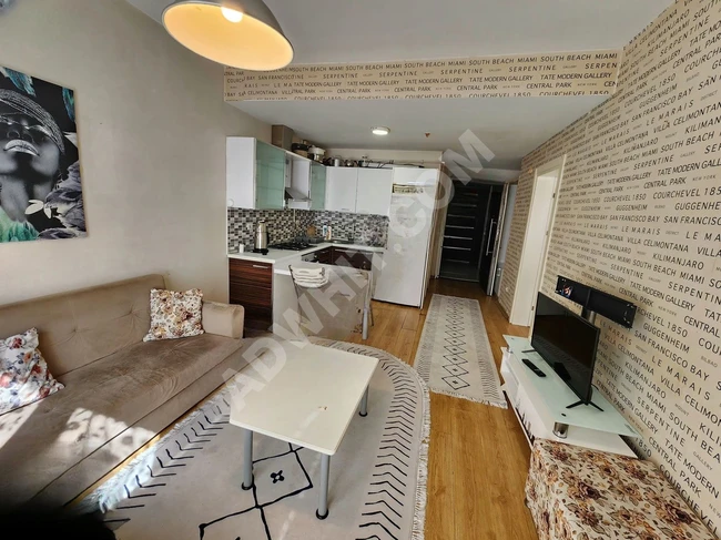 A quiet life inside the compound! Furnished apartment for rent 1+1